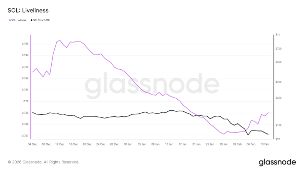 Індикатор Liveliness Solana