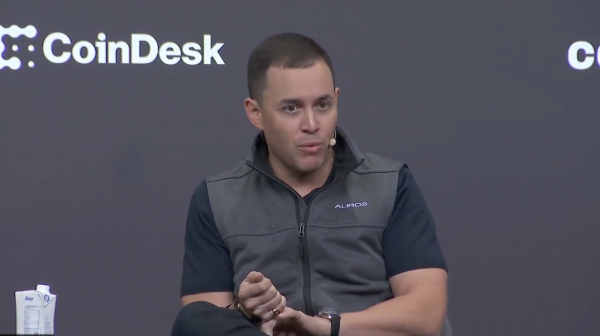 Джейсон Аткінс, комерційний директор Auros. Джерело: скріншот з Consensus