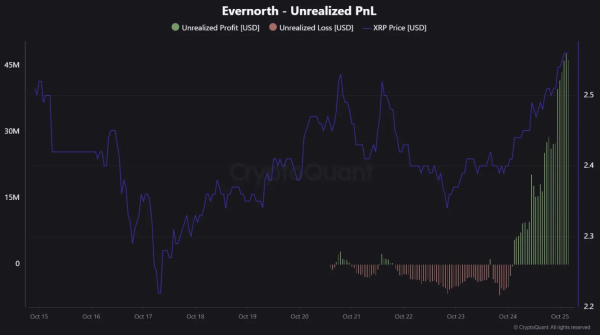 нереалізований прибуток Evernorth